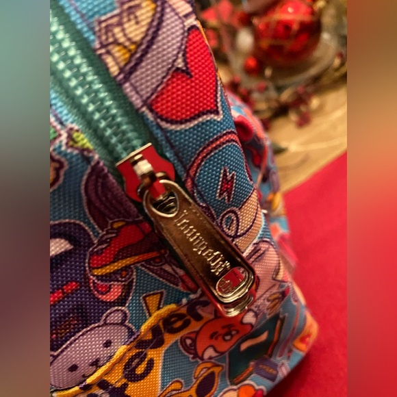 NWT - LOUNGEFLY + DISNEY PIXAR EDITION MINI BACKPACK🩵🎒💎🎁🩷 - Picture 11 of 15